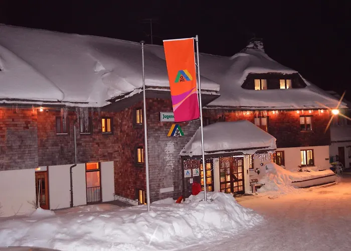 Schluchsee-wolfsgrund بيت شباب *